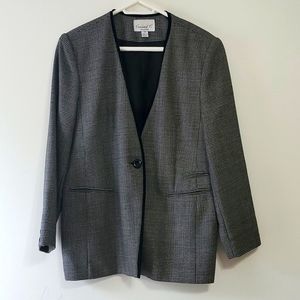 Nordstorm 2 pc Conrad C. Blazer and skirt 100% wool